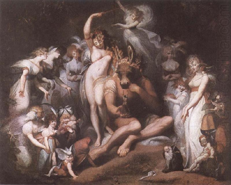 Henry Fuseli Titania and Bottom china oil painting image
